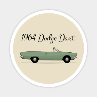 1964 Dodge Dart green Magnet